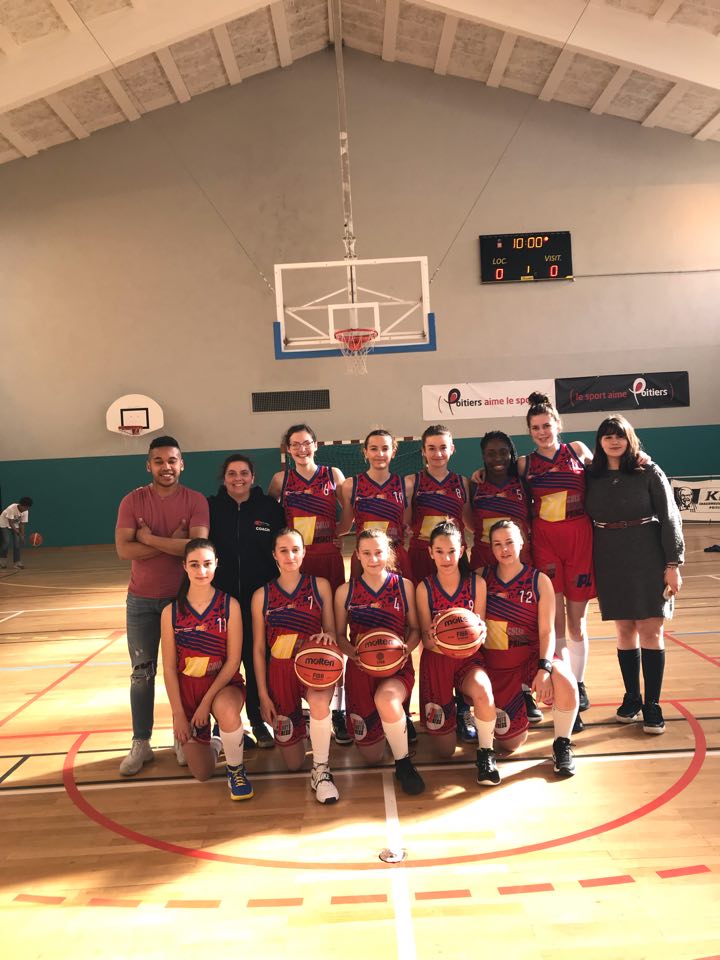 L&rsquo;Asptt s&rsquo;impose à domicile face à Gençay ! (Départ féminin U18F)
