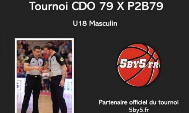 Tournoi 5by5 (U18M) à Parthenay, le samedi 30 octobre !
