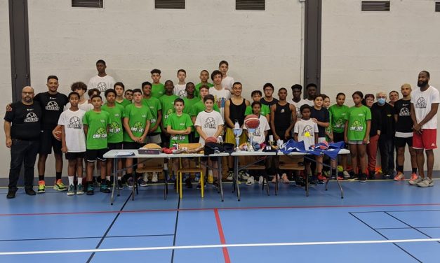 Le camp de basket de Châtellerault avec Xavier Calvaire, en pleine réussite !