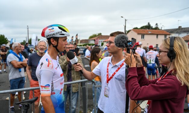 Valentin Ferron : « C&rsquo;était mon premier Tour de France en juillet, une très belle expérience oui… »