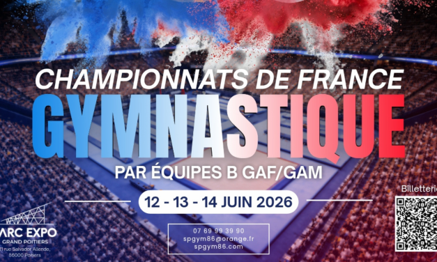 Gymnastique : Les Championnats de France à Poitiers !